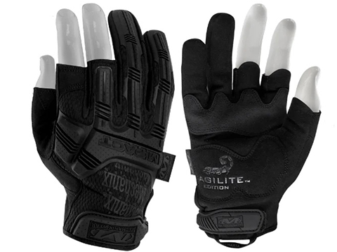 Mechanix M-PACT Agilite Edition Tactical Gloves (Color: Black / Small)