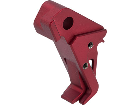 6mmProShop CNC Dynamic Trigger 1.0 for Elite Force / UMAREX GLOCK Airsoft Gas Blowback Pistols (Color: Red)