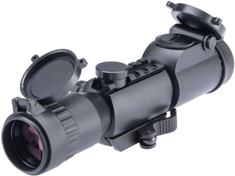 Avengers 4x32 Red/Green Illuminated Scope w/ QD Mount (Color: Black)