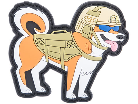 Giovanni The Pararescue Jumper Tactical Dog St. Bernard PVC Morale Patch