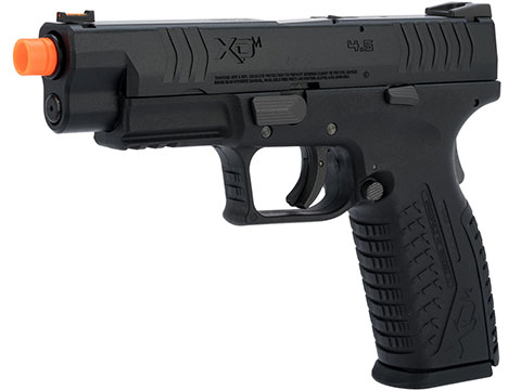 Springfield Armory Licensed XDM Gas Blowback Airsoft Training Pistol (Model: 4.5 Duty / Black)