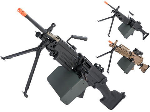 A&K / Cybergun FN Licensed Middleweight M249 MINIMI SAW Machine Gun 