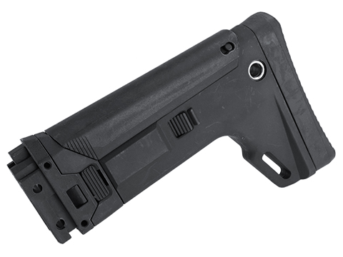 A&K Replacement Stock Assembly for Masada ACR Airsoft AEG Rifles (Color: Black)