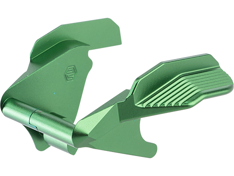 EDGE Custom Albatross V2 CNC Ambidextrous Thumb Safeties for Hi-CAPA & 1911 Gas Blowback Airsoft Pistols (Color: Green)