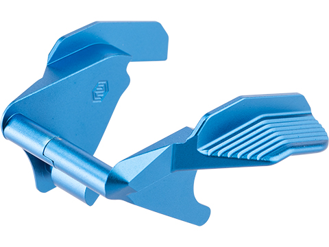 EDGE Custom Albatross V2 CNC Ambidextrous Thumb Safeties for Hi-CAPA & 1911 Gas Blowback Airsoft Pistols (Color: Blue)