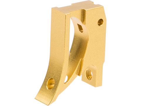 EDGE Airsoft Aluminum Trigger for Hi-CAPA / 1911 Gas Blowback Airsoft Pistols - Type 2 (Color: Gold)