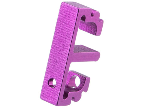 Airsoft Masterpiece Aluminum Puzzle Trigger - Flat Long (Color: Purple)