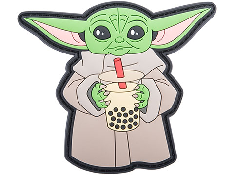 Patch Fiend Boba Tea Baby PVC Morale Patch