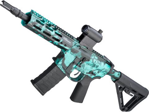 EMG Noveske Licensed Gen 4 Airsoft AEG Training Rifle w/ eSilverEdge SDU2.0 Gearbox (Color: Kryptek Obskura Aqua / Pistol / Gun Only)