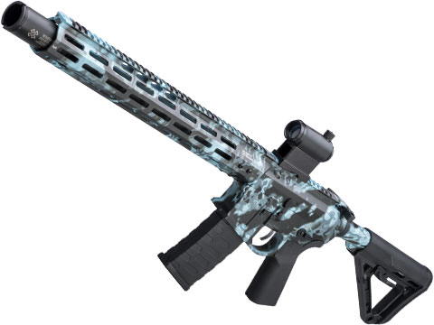 EMG Noveske Licensed Gen 4 Airsoft AEG Training Rifle w/ eSilverEdge SDU2.0 Gearbox (Color: Kryptek Obskura Blue / Infidel / Gun Only)