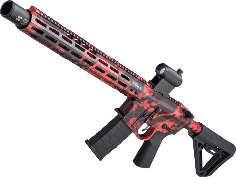 EMG Noveske Licensed Gen 4 Airsoft AEG Training Rifle w/ eSilverEdge SDU2.0 Gearbox (Color: Kryptek Obskura Red / Infidel / Gun Only)