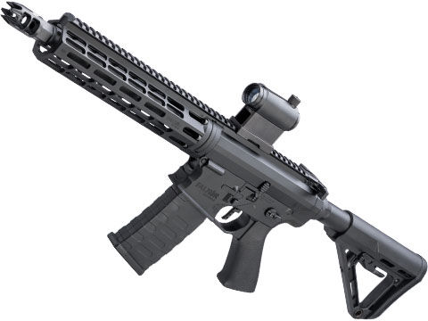 EMG Falkor Phantom AR-15  w/ eSilverEdge Gearbox M4 Airsoft AEG (Color: Black / RS-3 Stock - 400FPS)