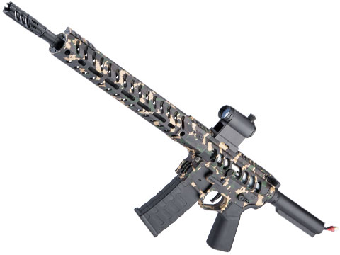Demolition Ranch eUDR-15 2.0 with Electronic Trigger AR15 Airsoft AEG Training Rifle by EMG / F-1 Firearms (Model: No Stock / 350 FPS)