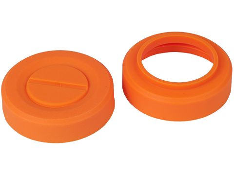 APS Spare Caps for Gen2 Airsoft Thunder-B Sound Grenade Shells (Color: Orange)
