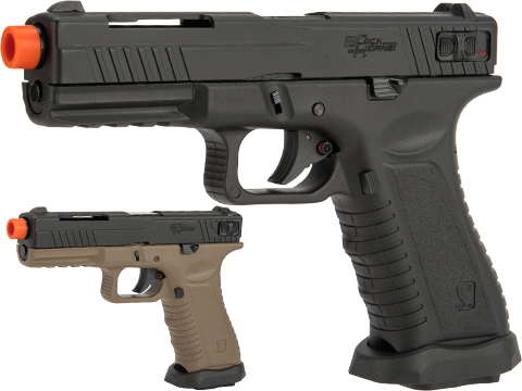 APS XTP Black Hornet Full Auto CO2 Powered Airsoft GBB Pistol (Color: Black)