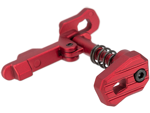 APS Phantom Ambidextrous Magazine Release for M4/M16 Series Airsoft AEGs (Color: Red)