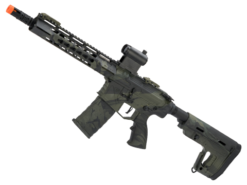 APS Phantom Extremis Mark I 2.0 eSilverEdge M4 AEG with 10 Keymod Handguard (Color: Mulitcam Black)