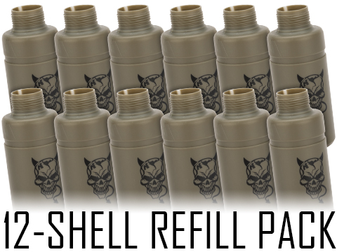 APS Thunder Devil CO2 Single Use BB Grenade Shell (Package: Set of 12 / Shells Only)