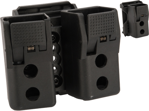 Quantum Mechanics Locking Double Stack 9mm / .40 Magazine Carrier 