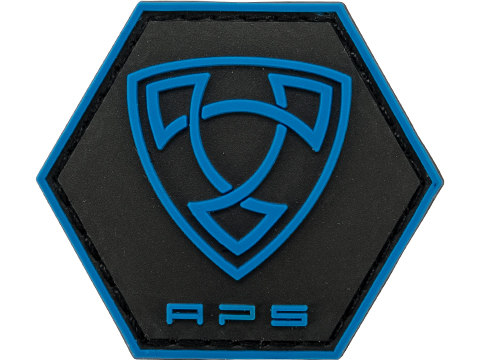 APS PVC Hex Shaped Morale Patch (Model: APS)