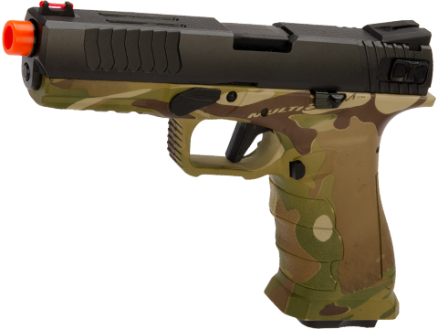 Two-Tone Black + Multicam / Standard Grip