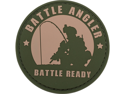 Evike.com Battle Angler - Battle Ready PVC Morale Patch