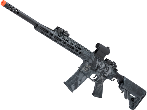 APS Guardian Match M4 Airsoft Electric Blowback AEG Sniper Rifle (Color: Kryptek Typon)