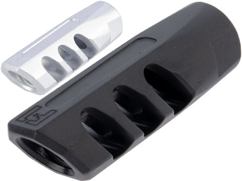 EMG / F-1 Firearms Angle Faced Muzzle Brake (Color: Black)