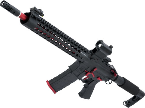 APS ASR115X Three Gun Custom 2.0 eSilverEdge AEG Rifle (Color: Red & Black)