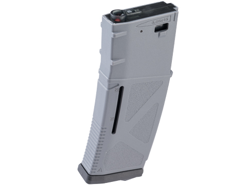 Arcturus AR MOD1 Windowed EMM Variable Cap 30/130 Round Mid-Cap Magazine for M4 / M16 Series Airsoft AEG Rifles (Color: Grey / Single Mag)