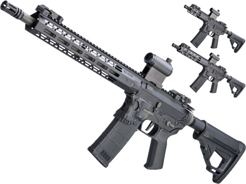 EMG Helios / Sharps Bros Jack Licensed Polymer Receiver M4 Airsoft AEG Rifle (Model: Black / 15 Carbine)