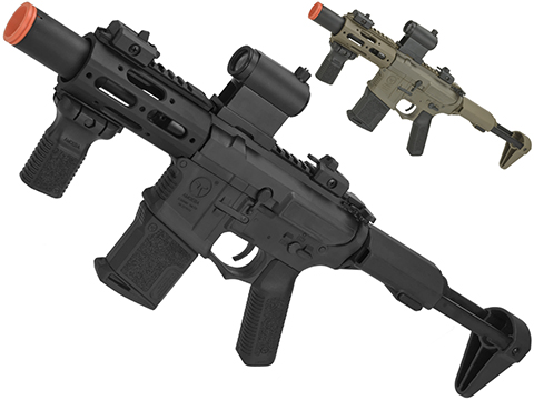 ARES Amoeba MR/E Micro CQB M4 Airsoft AEG (Color: Black)