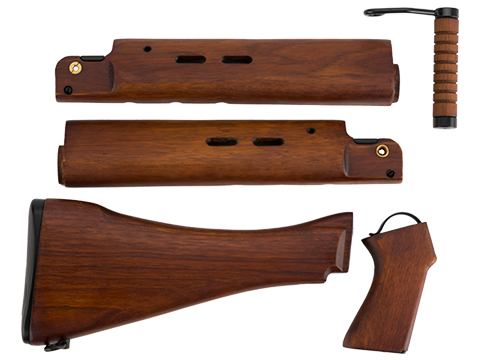 ARES L1A1 Wooden Stock, Handguard and Furniture Kit