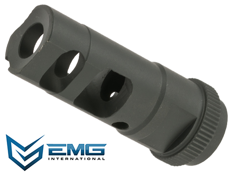 EMG 14mm Positive Metal Flash Hider for M4 Airsoft AEGs - Version 2