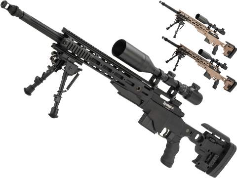 ARES Licensed Remington MSR Bolt Action Spring Powered Sniper Rifle (Model: MSR-700 / Black)