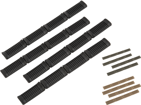 ARES PVC M-Lok Rail Covers (Color: OD Green)