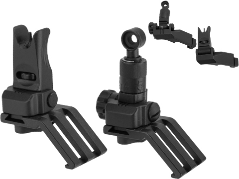 ARES 45 Degree Offset Flip-up Sight Set (Model: Type B)