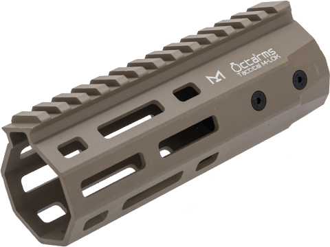 ARES Octarms M-LOK Rail System for M4 / M16 Series Airsoft AEG Rifles (Color: Dark Earth / 5.7)