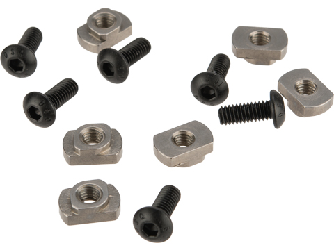 ARES Replacement M-LOK Screw Set For Rails (Amount: 6 Pairs)