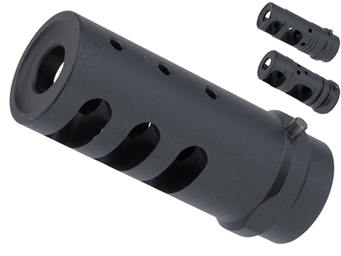 ARES 14mm Positive Blast Shield Flash Hider for Airsoft AEGs 