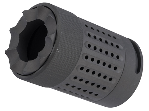 ARES QD Blast Shield Flash Hider for Airsoft AEGs (Model: Type D)