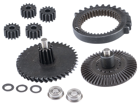 Arts Airsoft Super MAX Hobbing CNC Aluminum Gear Set for PTW M4 Airsoft AEG Rifles