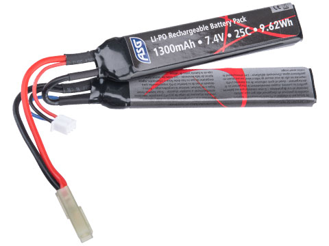 ASG - Batterie LiPo 7.4V 250mAh - mini Tamiya - Elite Airsoft