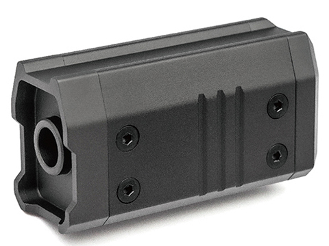 ASG 14mm Negative Barrel Extension for AAP-01 Gas Blowback Airsoft Pistols (Model: Short / Black)