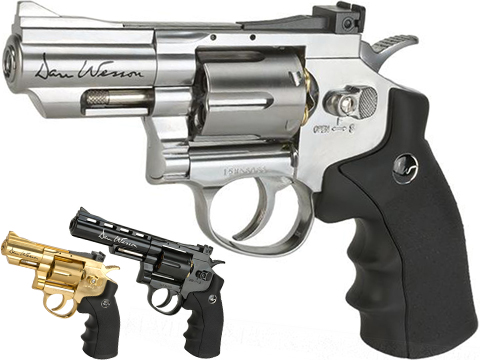 ASG Dan Wesson CO2 Powered 4.5mm Airgun Revolver 