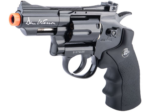 ASG Licensed Dan Wesson WG CO2 Full Metal  High Power Airsoft 6mm Magnum Gas Revolver (Color: Black / 2.5)