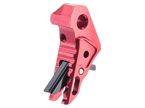 Action Army CNC Adjustable Trigger w/ Trigger Safety for Action Army AAP-01 Airsoft Gas Blowback Pistols (Color: Red)