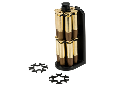 ASG Moon Clip Set with 12 Revolver Cartridges for Dan Wesson 715 Airsoft Revolvers with Loader Caddy