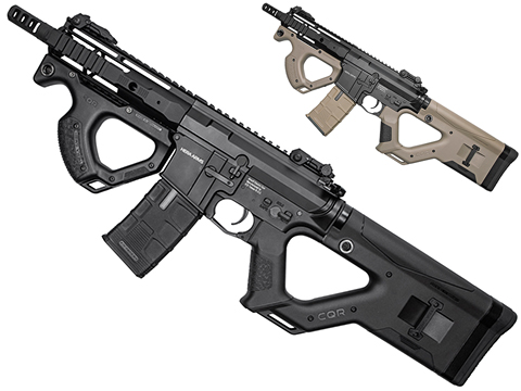 ASG Hera Arms Licensed CQR M4 Airsoft AEG by ICS (Model: Black w/ S3 Electronic Trigger)