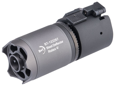 ASG B&T Licensed Rotex-V QD Mock Blast Deflector (Color: Grey)